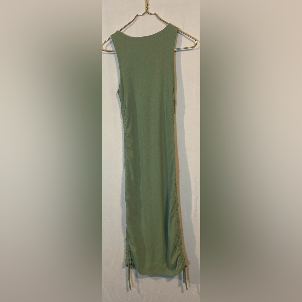 Lulu’s Ribbed Drawstring Bodycon Dress - Picture 2 of 5